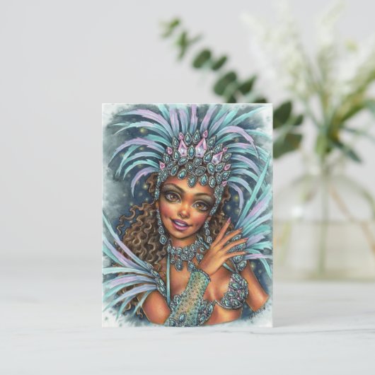 Carte postale Samba Dancer (Debout devant)