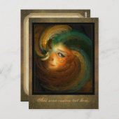 Carte postale Samhain (Devant / Derrière)