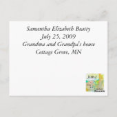 Carte Postale Sami (Dos)