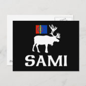 Carte Postale Sami, le peuple de Huit Saisons (Devant / Derrière)