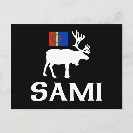 Carte Postale Sami, le peuple de Huit Saisons (Devant)