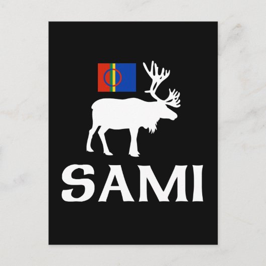 Carte Postale Sami, les personnes de huit saisons (Devant)