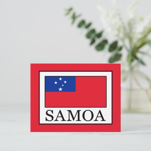 Carte Postale Samoa (Debout devant)