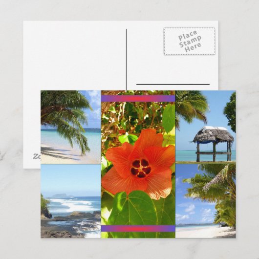 Carte Postale Samoa (Devant / Derrière)