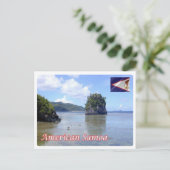 Carte Postale Samoa américaines (Debout devant)