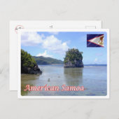 Carte Postale Samoa américaines (Devant / Derrière)