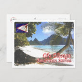 Carte Postale Samoa américaines - Ofu Olosega - (Devant / Derrière)