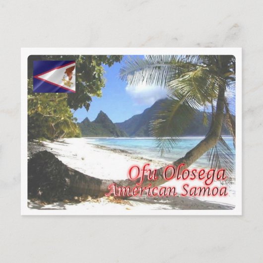 Carte Postale Samoa américaines - Ofu Olosega - (Devant)