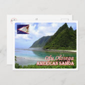 Carte Postale Samoa américaines - Ofu Olosega - (Devant / Derrière)