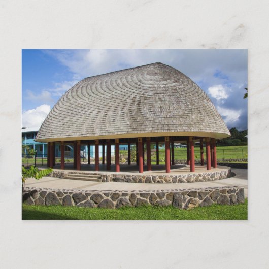 Carte Postale Samoa - Architecture (Devant)