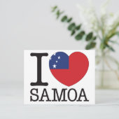 Carte Postale Samoa Love v2 (Debout devant)