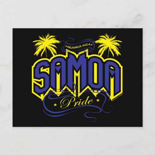 Carte Postale Samoa Pride (Devant)