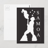 Carte Postale SamoaBlackWhite.ai (Devant / Derrière)