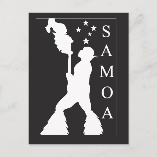 Carte Postale SamoaBlackWhite.ai (Devant)