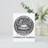 Carte Postale Samoan Emblem (Debout devant)