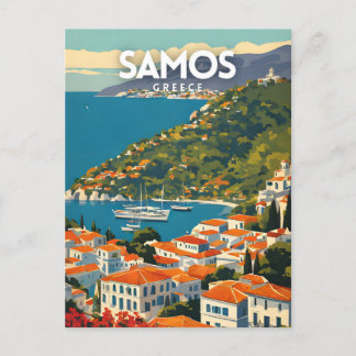 Carte Postale Samos Grèce