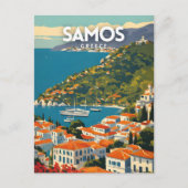 Carte Postale Samos Grèce (Devant)