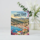 Carte Postale Samos, Grèce Grèce (Debout devant)