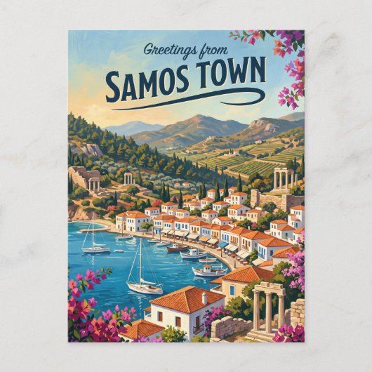 Carte Postale Samos, Grèce Grèce (Devant)