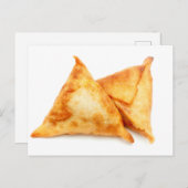Carte Postale samosas maison (Devant / Derrière)