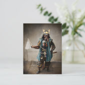 Carte Postale Samouraï japonais dans Commandant Armor (Debout devant)