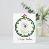 Carte Postale Samoyed (Debout devant)