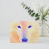 Carte postale Samoyed (Debout devant)