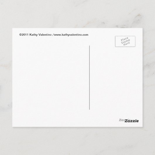 Carte postale Samoyed Dog (Dos)