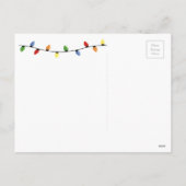 Carte postale Samoyed "Happy Holidays" (Dos)