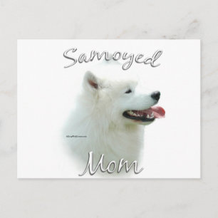Carte Postale Samoyed Maman 2