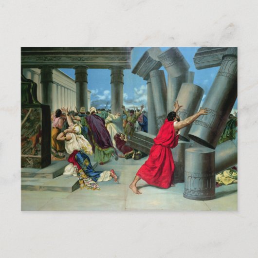 Carte Postale Samson et Delilah (Devant)