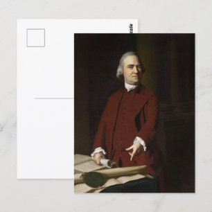 Carte Postale Samuel Adams