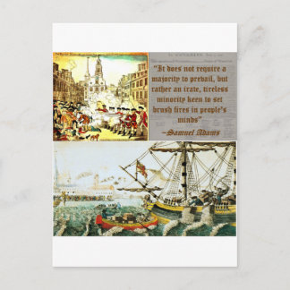 Carte Postale Samuel Adams