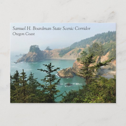 Carte Postale Samuel H. Boardman, Côte de l'Oregon (Devant)