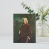 Carte Postale Samuel Richardson, 1747 (Debout devant)