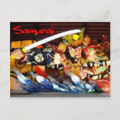 CARTE POSTALE SAMURAI (Devant)