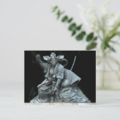 CARTE POSTALE SAMURAI (Debout devant)