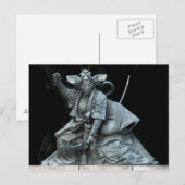 CARTE POSTALE SAMURAI (Devant / Derrière)