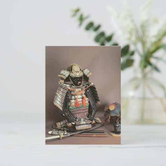 Carte Postale Samurai Armor, Muromachi Période c.1384 (Debout devant)