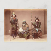 Carte Postale Samurai en armure (Devant)