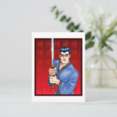 Carte Postale Samurai Guy (Debout devant)