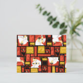 Carte Postale Samurai Jack & Aku - Motif du panneau d'art de car (Debout devant)