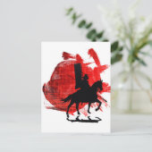 Carte Postale Samurai japonais (Debout devant)