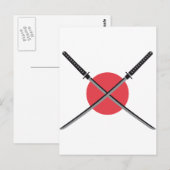 Carte Postale samurai sword (Devant / Derrière)