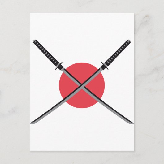 Carte Postale samurai sword (Devant)