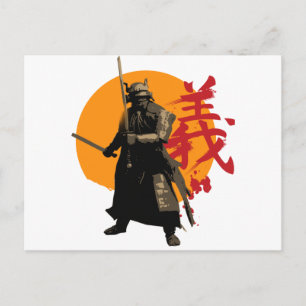 Carte postale Samurai Warrior
