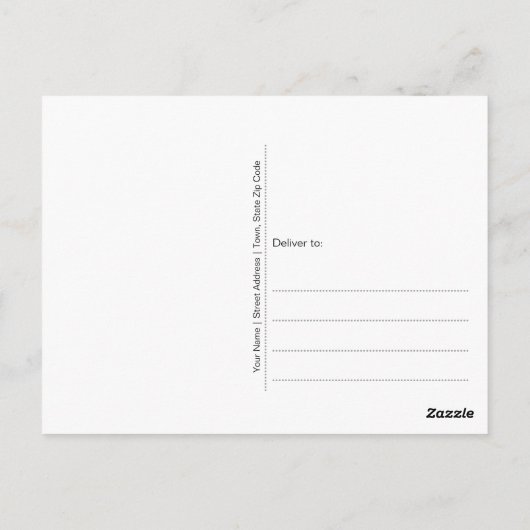 Carte Postale S'amuser comme des fous!!! (Dos)