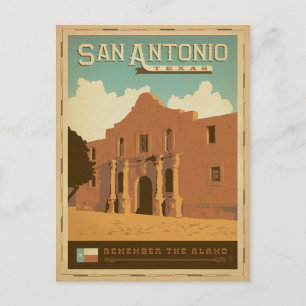 Carte Postale San Antonio, Texas