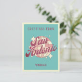 Carte postale San Antonio Texas (Debout devant)