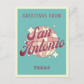 Carte postale San Antonio Texas (Devant)